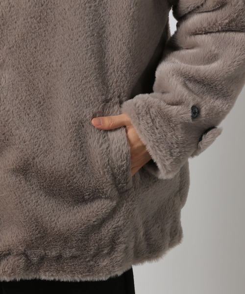 LAKOLE（ラコレ）の「ファーステンブルゾン/152732（ブルゾン・メンズ・ブルー/アイボリー/ブラック・LARGE/MEDIUM）」の22枚目の写真