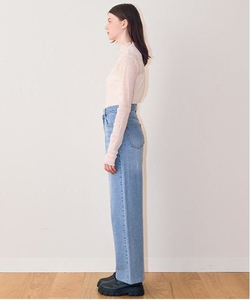 Mi-je（ミジェ）の「アソートワイドパンツ【韓国ファッション】（その他パンツ・レディース・ネイビー/ライトブルー/ブルー・S/M）」の21枚目の写真