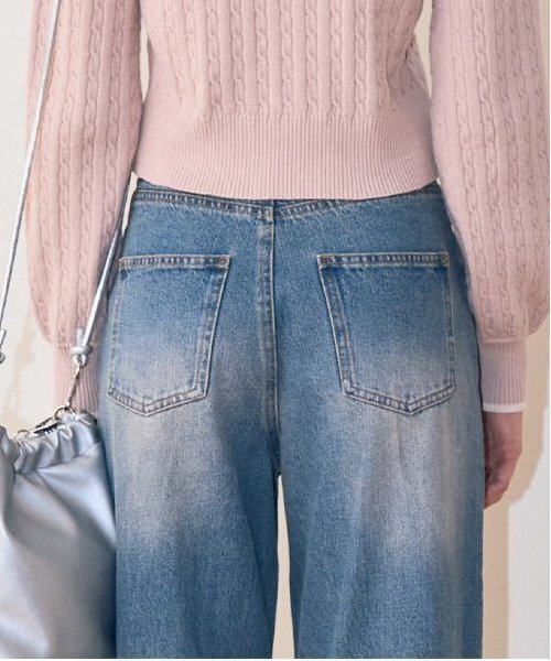 Mi-je（ミジェ）の「アソートワイドパンツ【韓国ファッション】（その他パンツ・レディース・ネイビー/ライトブルー/ブルー・S/M）」の19枚目の写真