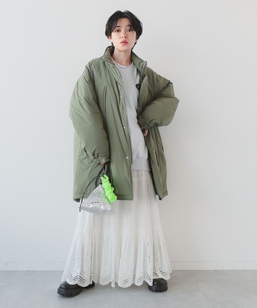 RAGEBLUE（レイジブルー）の「ワッペンモチーフ/プリントルーズスウェット（スウェット・レディース・ライトグレー/スミクロ・FREE）」の5枚目の写真