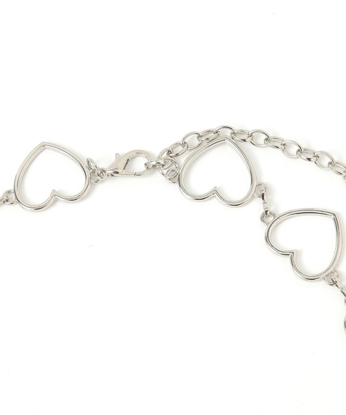 repipi armario（レピピ アルマリオ）の「ハートチェーンベルト（ベルト・キッズ・シルバー・FREE）」の5枚目の写真