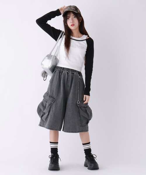 repipi armario（レピピ アルマリオ）の「ハートチェーンベルト（ベルト・キッズ・シルバー・FREE）」の3枚目の写真