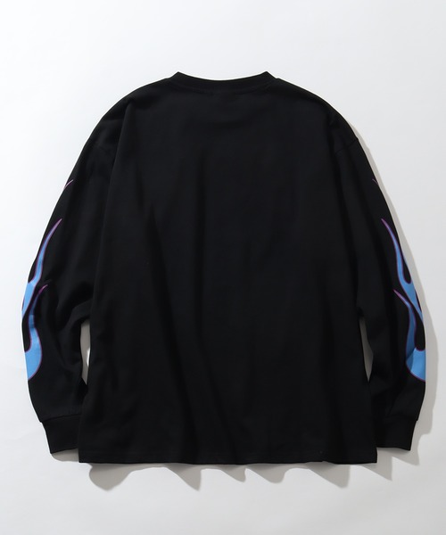 THRASHER（スラッシャー）の「【THRASHER/スラッシャー】THRASHER Sleeve design print L/S Tee/スリーブデザインプリント ロングスリーブTシャツ（Tシャツ/カットソー・メンズ・ブラック/ホワイト系1/アッシュグレー/ブラック系1/グレー系1/ホワイト・L/XL/M）」の21枚目の写真