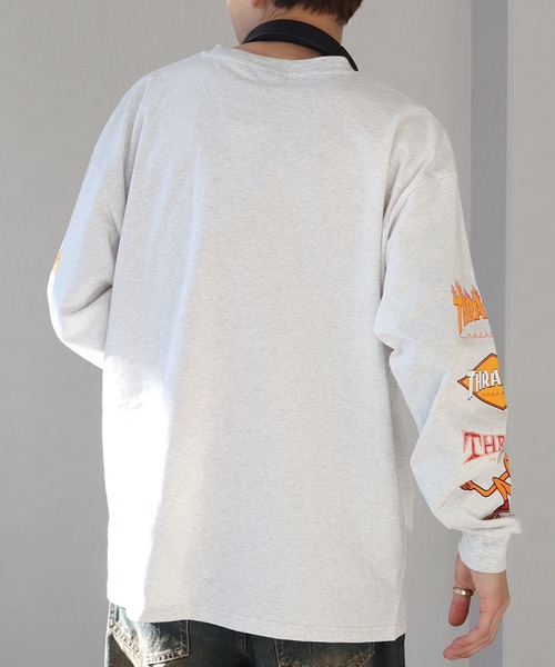 THRASHER ロングスリーブ Tシャツ ホワイト シュプリーム スラッシャー