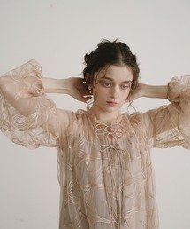 Dorry Doll（ドリードール）の「リボン刺繍ギャザードレス（ドレス）」