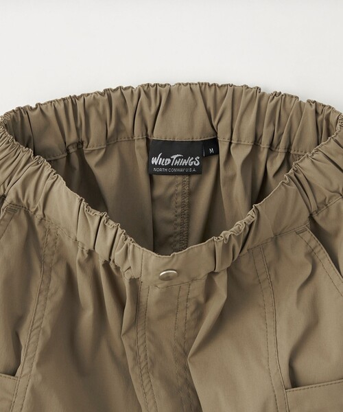 WILD THINGS（ワイルドシングス）の「【別注】＜WILD THINGS＞ショートパンツ / キッズ 140cm-160cm（その他パンツ・キッズ・オリーブ/ブラック・M(140-150cm)/L(160cm)）」の22枚目の写真