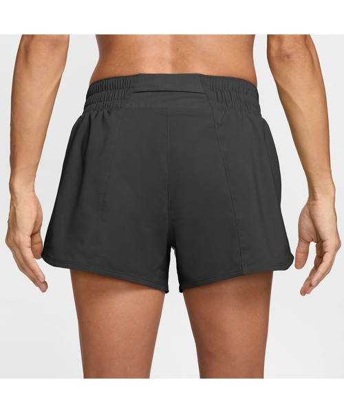 NIKE（ナイキ）の「ナイキ NIKE ナイキ  ワン SWH HB DF MR BR ショート（その他パンツ・レディース・ブラック/サーモンピンク・S/M/L）」の3枚目の写真