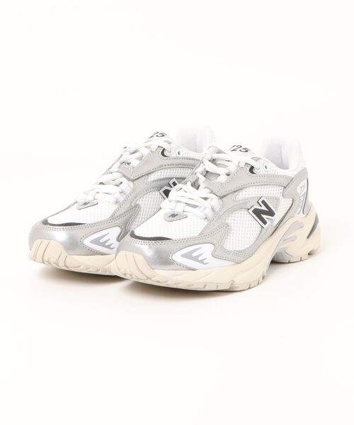 New Balance ML725CG シルバー スニーカー NEW BALANCE ML725CG WHITE/BLACK/SILVER ニューバランス