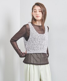 UNITED ARROWS | カラーミックス  ニットビスチェ(ニット/セーター)