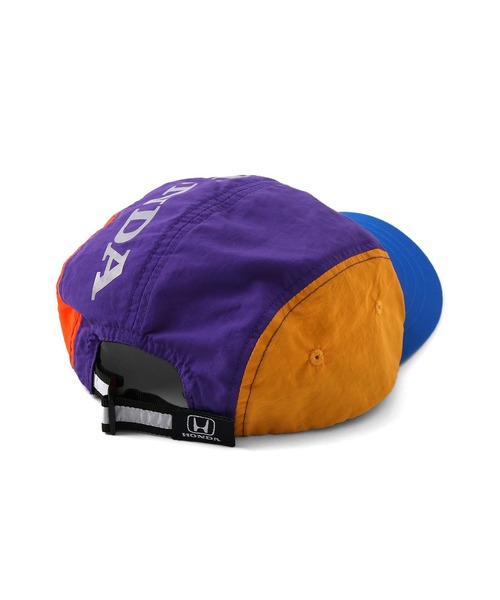 F.O.KIDS（エフオーキッズ）の「F.O.KIDS/エフオーキッズ HONDAコラボジェットキャップ（キャップ・キッズ・ブラック/レインボー・FREE）」の4枚目の写真