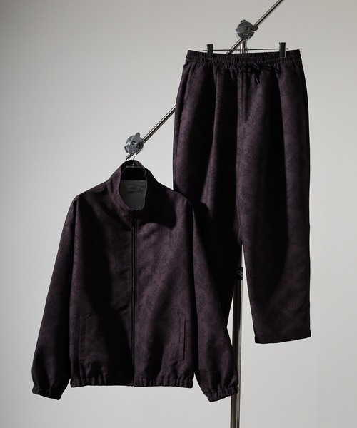 ATELANE 総柄ライトダックセットアップ