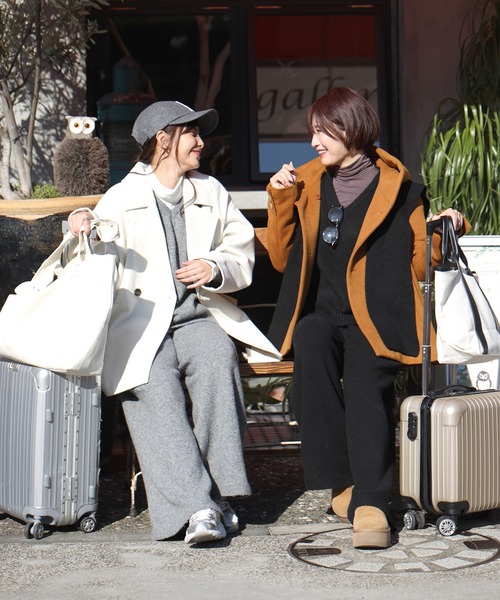 Ehre style(エーレスタイル)の「3日間着まわせる!休日の味方!3点セットアップ(セットアップ・レディース・ベージュ/ブラック/グレー・FREE)」の10枚目の写真
