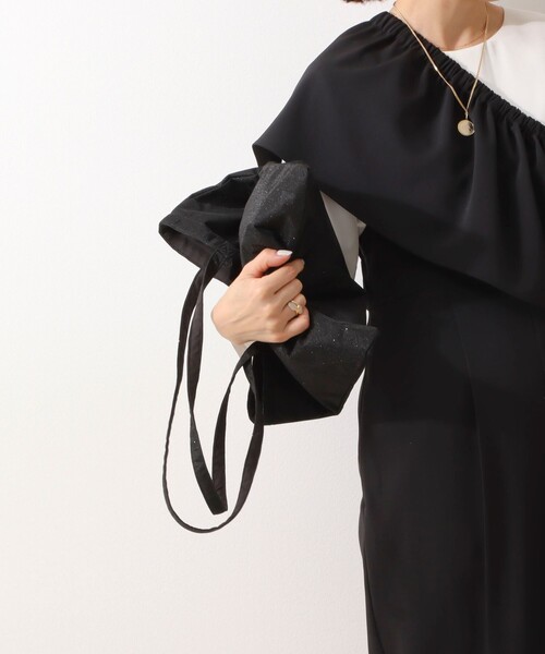 NOLLEY’S（ノーリーズ）の「キララメバッグ（トートバッグ・レディース・ゴールド/チャコールグレー/ブラック/ネイビー/グレイッシュベージュ/シルバー・FREE）」の17枚目の写真