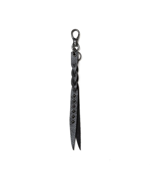 STUDS & KNITTING LEATHER SHORT KEY RING 【公式通販】