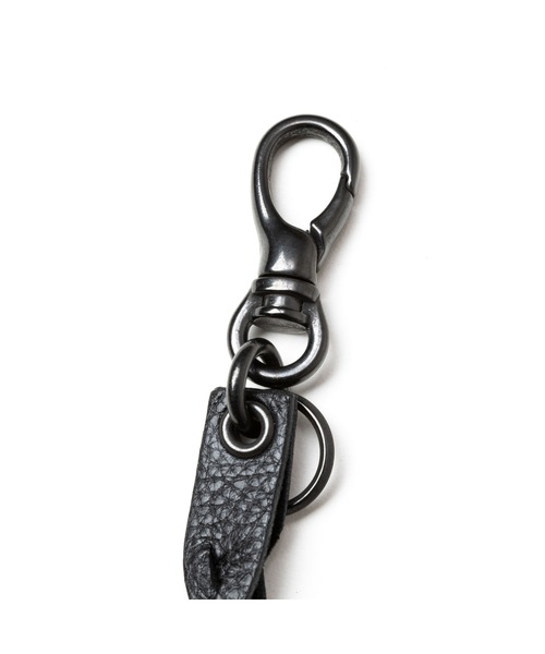 STUDS & KNITTING LEATHER SHORT KEY RING 【公式通販】