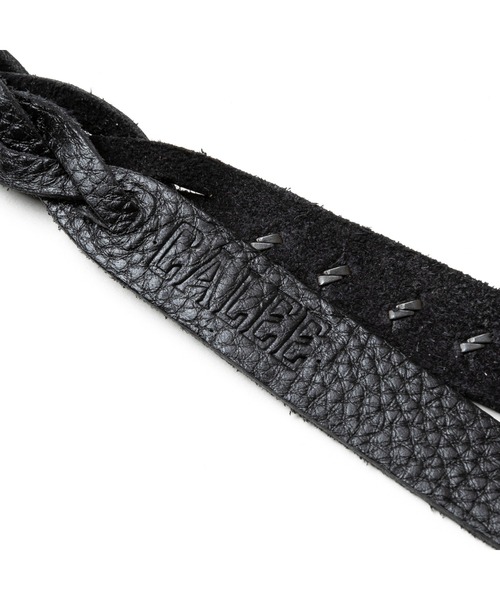STUDS & KNITTING LEATHER SHORT KEY RING 【公式通販】