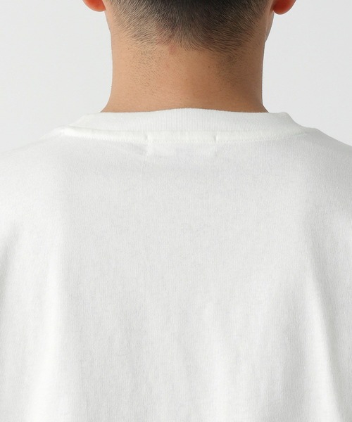 FOUND GOOD（ファウンドグッド）の「シシュウロゴロングT（Tシャツ/カットソー・メンズ・ホワイト系1/グレー系・S/M/L/XL）」の16枚目の写真