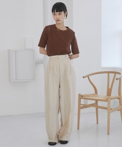 完売品　2025SS ベロアイージーパンツ セール】siiwa ベロアイージーパンツ（その他パンツ）｜siiwa
