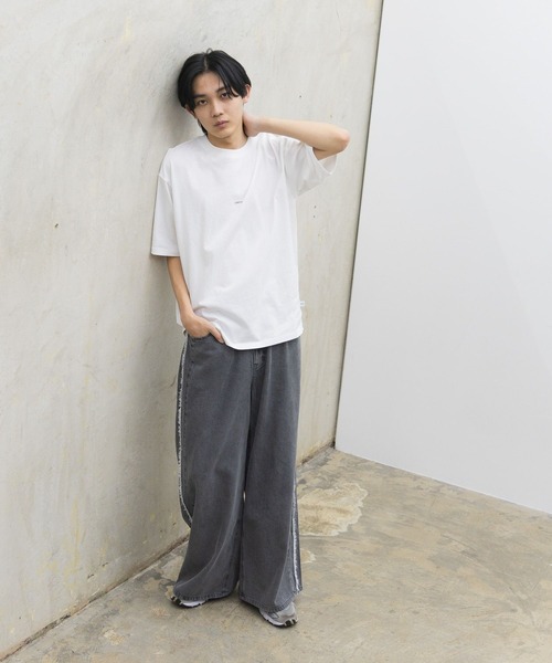 GLOBAL WORK(グローバルワーク)の「フリンジヒンヤリデニム/AND YUA ANY/291946(デニムパンツ・キッズ・グレー/ブルー・SMALL/MEDIUM/LARGE)」の13枚目の写真