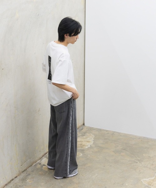 GLOBAL WORK(グローバルワーク)の「フリンジヒンヤリデニム/AND YUA ANY/291946(デニムパンツ・キッズ・グレー/ブルー・SMALL/MEDIUM/LARGE)」の12枚目の写真