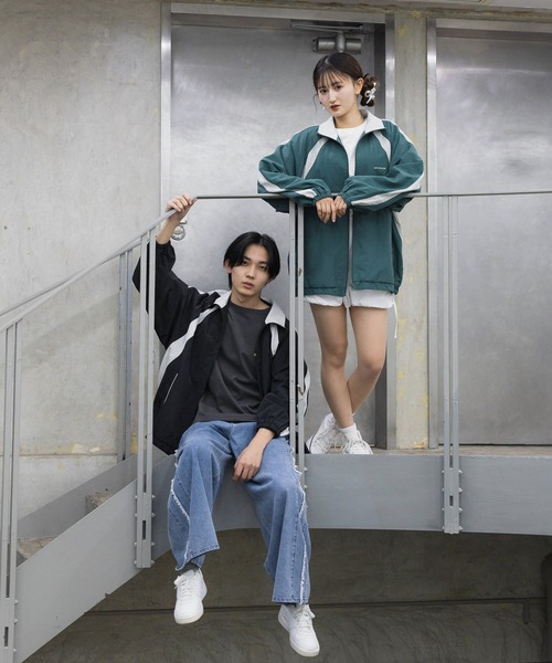 GLOBAL WORK(グローバルワーク)の「フリンジヒンヤリデニム/AND YUA ANY/291946(デニムパンツ・キッズ・グレー/ブルー・SMALL/MEDIUM/LARGE)」の10枚目の写真