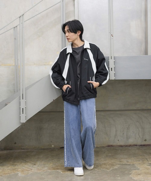 GLOBAL WORK(グローバルワーク)の「フリンジヒンヤリデニム/AND YUA ANY/291946(デニムパンツ・キッズ・グレー/ブルー・SMALL/MEDIUM/LARGE)」の8枚目の写真