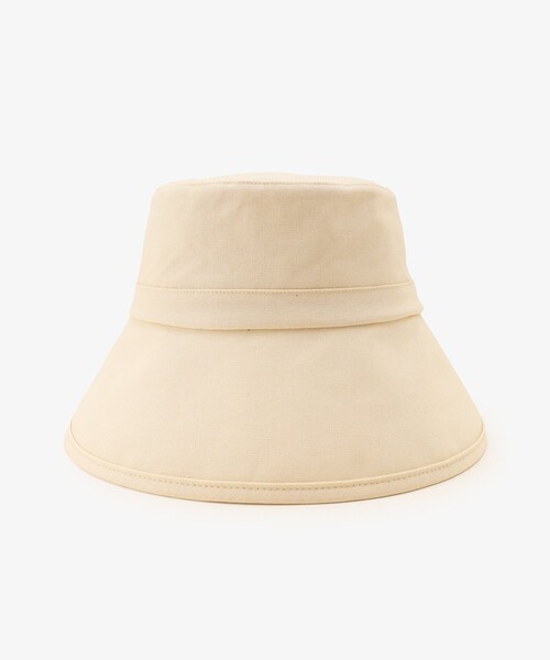 Afternoon Tea（アフタヌーンティー）の「リボンバックカットUVハット（ハット・レディース・ブラック/アイボリー/ピンク・ONE SIZE）」の21枚目の写真