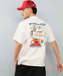 TOY　MACHINE（トイ　マシーン）の「【ムラサキスポーツ限定】TOY MACHINE/トイマシーン 半袖Tシャツ ビッグシルエット バックプリント Tシャツ MTMSFST4（Tシャツ/カットソー）」