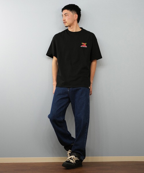 TOY　MACHINE（トイ　マシーン）の「【ムラサキスポーツ限定】TOY MACHINE/トイマシーン 半袖Tシャツ ビッグシルエット バックプリント Tシャツ MTMSFST4（Tシャツ/カットソー・メンズ・ホワイト/サンドベージュ/ブラック・M/XL/L）」の5枚目の写真