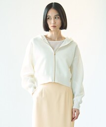 UNFILO | 【抗菌防臭/UVケア】シアーダンボールニット ZIPフーディ(ニット/セーター)