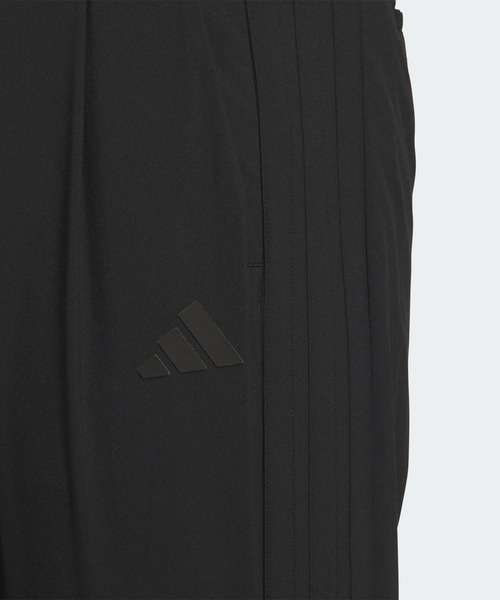 アディダス ゴルフ EXストレッチ 3ストライプス ロングパンツ 79㎝ 黒 adidas パンツ EX STRETCH ACTIVE スリーストライプスアンクル