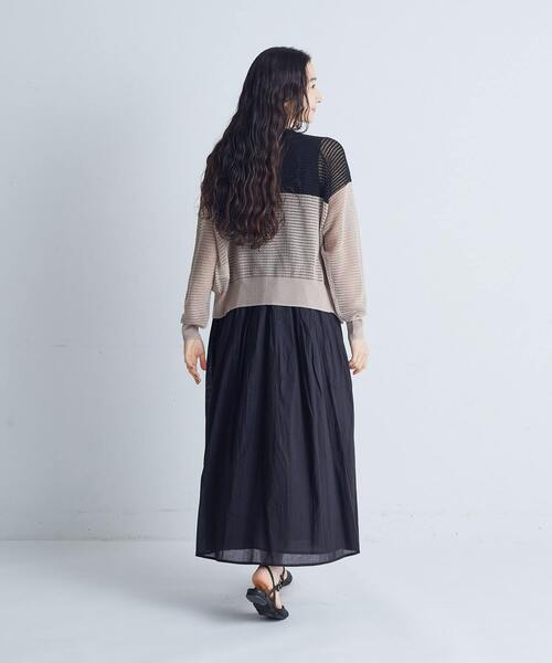 ADIEU TRISTESSE - 【未使用】ADIEU TRISTESSE リネンロングカーディガン 未使用】ADIEU TRISTESSE リネンロングカーディガン トップス