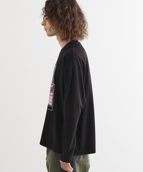 tk.TAKEO KIKUCHI（ティーケータケオキクチ）の「ネオングラフィックロンT（Tシャツ/カットソー・メンズ・ライトグリーン/ホワイト/ブラック・03/02）」の15枚目の写真