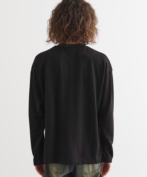 tk.TAKEO KIKUCHI（ティーケータケオキクチ）の「ネオングラフィックロンT（Tシャツ/カットソー・メンズ・ライトグリーン/ホワイト/ブラック・03/02）」の16枚目の写真