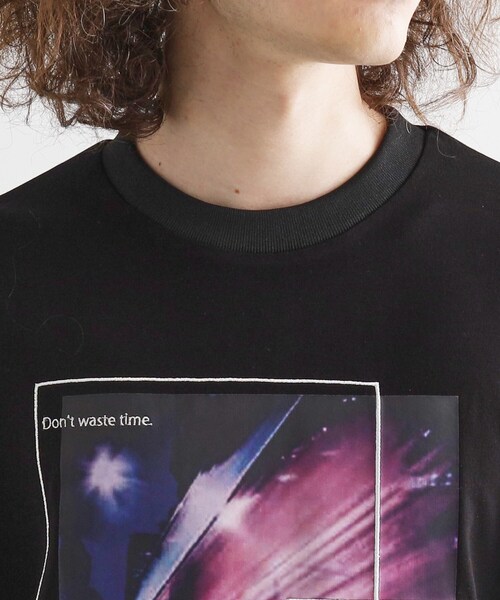 tk.TAKEO KIKUCHI（ティーケータケオキクチ）の「ネオングラフィックロンT（Tシャツ/カットソー・メンズ・ライトグリーン/ホワイト/ブラック・03/02）」の17枚目の写真