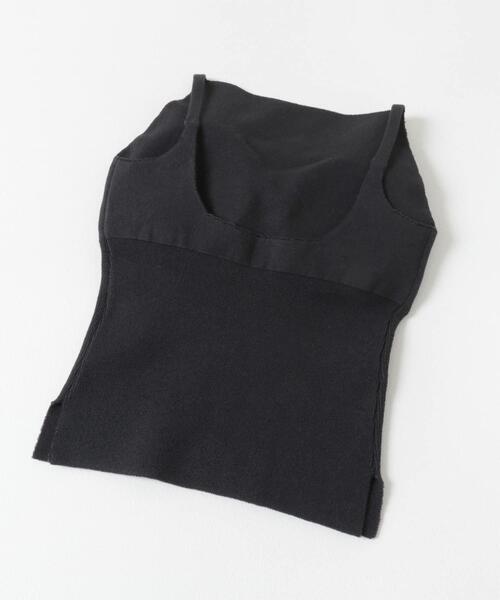 THE GOODLAND MARKET(ザグッドランドマーケット)の「nakes Cotton Silk Halter Tank(タンクトップ・レディース・ブラック系その他/ライトグレー/オレンジ・1)」の7枚目の写真