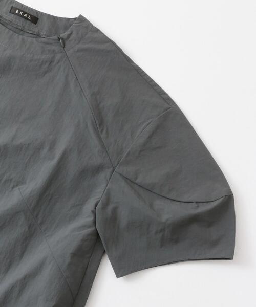 EKAL(エカル)の「『撥水/UVカット/UR TECH』 ナイロンタッサーワンピース(ワンピース・レディース・ネイビー/グレー/ブルー/ベージュ系その他/ブラウン・ONE)」の20枚目の写真