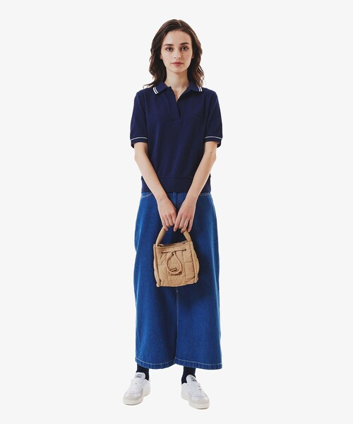 新品　ラコステ　スキッパーネックポロシャツ LACOSTE｜スキッパーネックポロシャツ | Rakuten Fashion(楽天