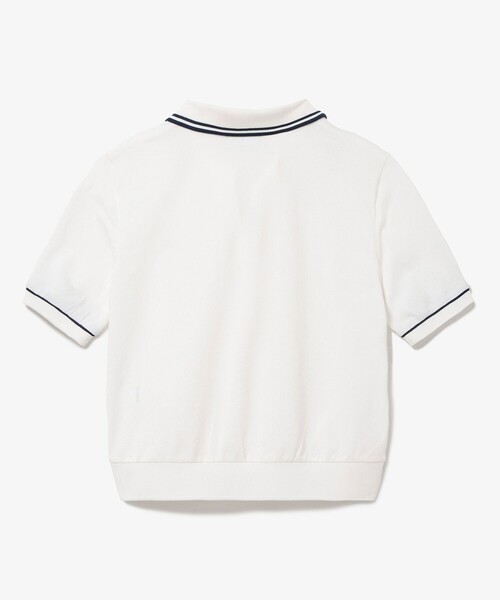 セール】スキッパーネックポロシャツ（ポロシャツ）｜LACOSTE