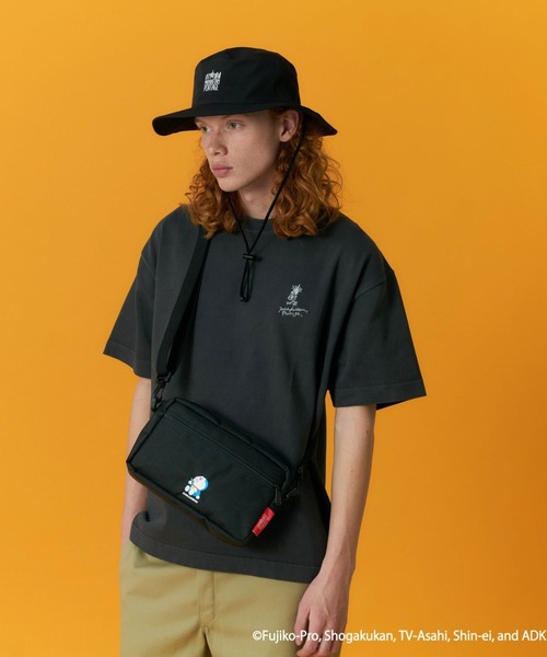 Manhattan Portage（マンハッタンポーテージ）の「Manhattan Portage/マンハッタンポーテージ ショルダーバック "ドラえもん" JOGGER JPN VER 2 DORAEMON 25 MP1404L2DORA25（ショルダーバッグ・メンズ・ブラック・FREE）」の3枚目の写真