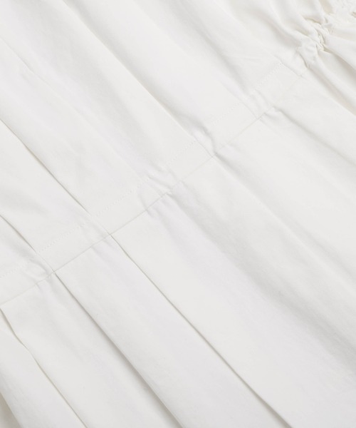 AMELY（エミリー）の「ドロストリボン プリーツヘムブラウス（シャツ/ブラウス・レディース・ブラック/ホワイト・フリー）」の12枚目の写真