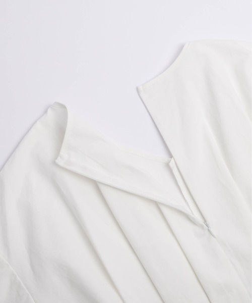 AMELY（エミリー）の「ドロストリボン プリーツヘムブラウス（シャツ/ブラウス・レディース・ブラック/ホワイト・フリー）」の14枚目の写真