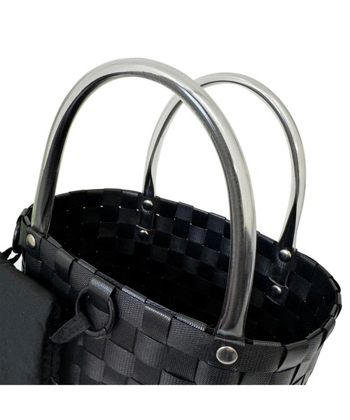 ROOTOTE（ルートート）の「ルートート / SC.ベビールー.バスケット-B（かごバッグ・レディース・ピンク/アイボリー/ブラック・FREE）」の8枚目の写真