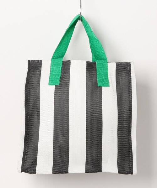 ムラサキスポーツ(ムラサキスポーツ)の「Lila&Fleur/リラアンドフルール トートバッグ Box Tote Bag RF102(トートバッグ・レディース・ホワイト×ブラック/オレンジ系その他/イエロー× ブルー/グリーン×ピンク・FREE)」の5枚目の写真