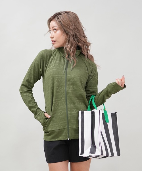 ムラサキスポーツ(ムラサキスポーツ)の「Lila&Fleur/リラアンドフルール トートバッグ Box Tote Bag RF102(トートバッグ・レディース・ホワイト×ブラック/オレンジ系その他/イエロー× ブルー/グリーン×ピンク・FREE)」の10枚目の写真