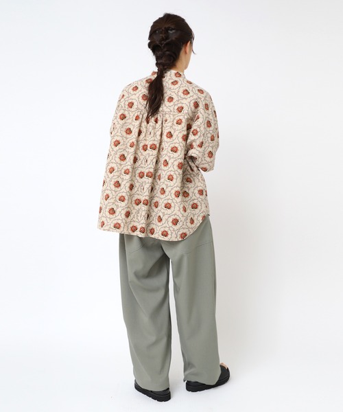 URCH RNA(アーチ アールエヌエー)の「R4325 コックさんのイージースラックスパンツ(その他パンツ・レディース・グレイッシュベージュ/チャコールグレー/グリーン・FREE)」の11枚目の写真