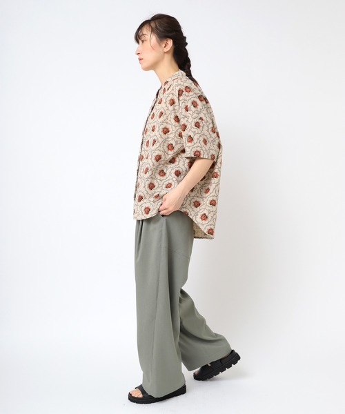 URCH RNA(アーチ アールエヌエー)の「R4325 コックさんのイージースラックスパンツ(その他パンツ・レディース・グレイッシュベージュ/チャコールグレー/グリーン・FREE)」の12枚目の写真