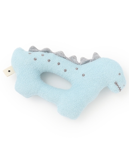 petit main（プティマイン）の「恐竜ラトル（その他ベビー用品・キッズ・サックスブルー/ライトグリーン・F）」の7枚目の写真