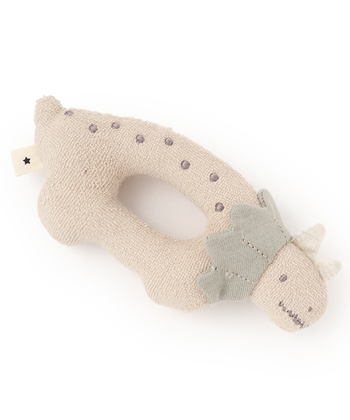 petit main（プティマイン）の「恐竜ラトル（その他ベビー用品・キッズ・サックスブルー/ライトグリーン・F）」の8枚目の写真