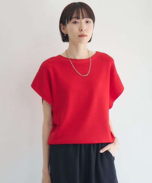 Paradise Picnic(パラダイスピクニック)の「脇見え防止ニット(ニット/セーター・レディース・ブラック/ホワイト/ブルー/レッド/ブラウン/グリーン・FREE)」の22枚目の写真